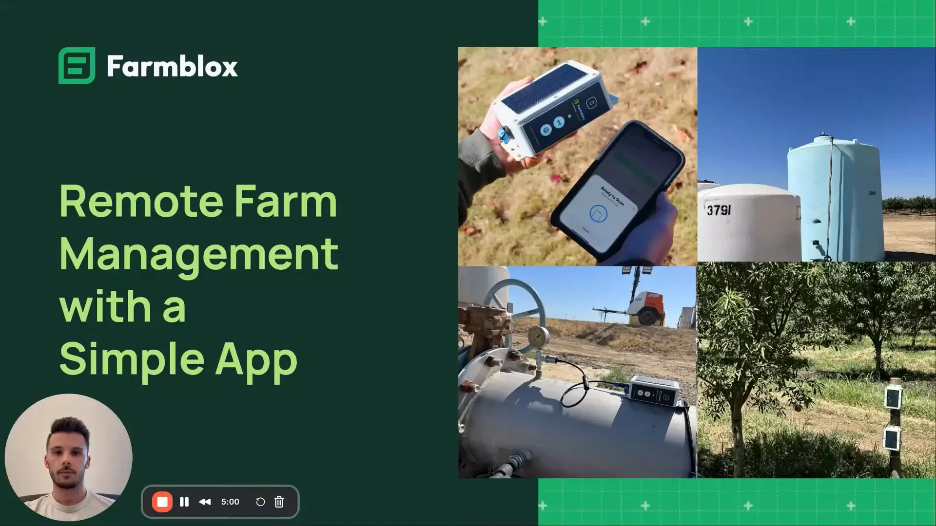 Remote Farm Management with a Simple App